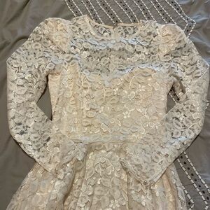 Cachet bari protas vintage white lace wedding dress
